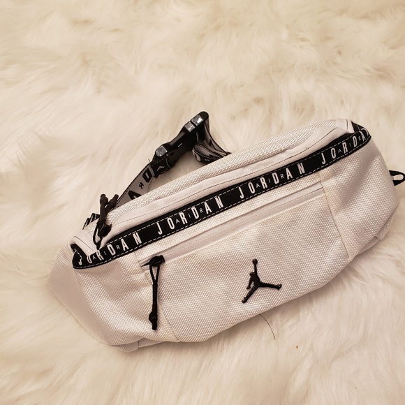 white jordan fanny pack
